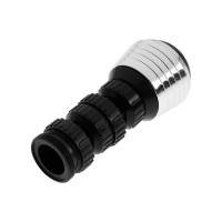 Аэратор ZEIN Z3600, поворотный, на шарнире, 2 режима, хром/черный Аэратор ZEIN Z3600, поворотный, на шарнире, 2 режима, хром/черный