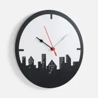 Часы &laquo;Города&raquo;, черные