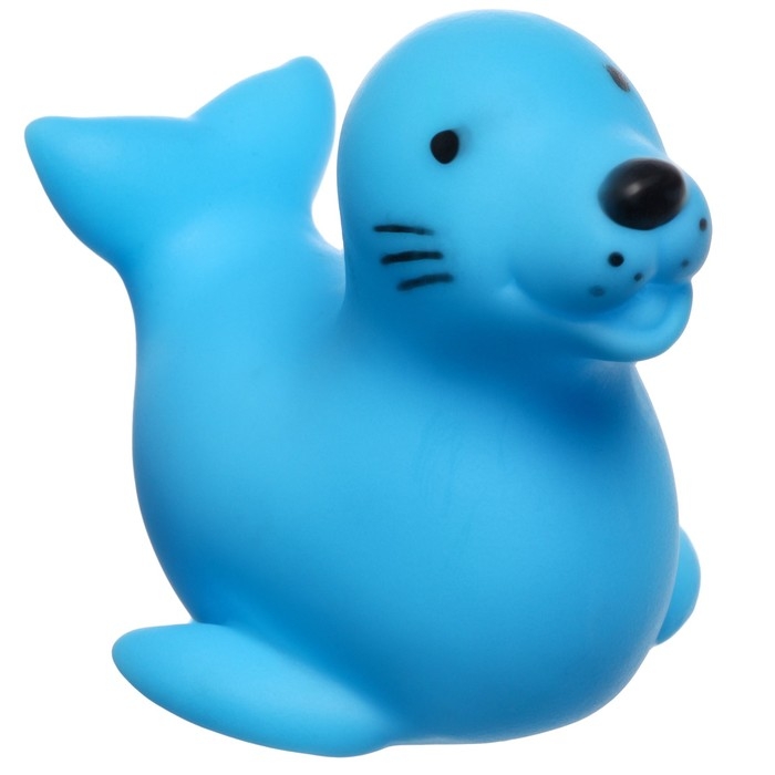 Набор резиновых игрушек для ванны &laquo;Морские друзья&raquo;, 6 шт, Крошка Я