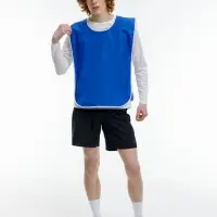 Манишка Member, синяя с белым