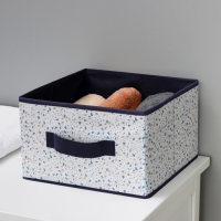 Короб для хранения Доляна «Мармелад», 29×29×18 см, цвет белый Короб для хранения Доляна «Мармелад», 29×29×18 см, цвет белый