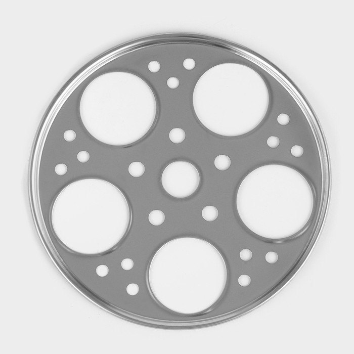 Пароварка-яйцеварка из нержавеющей стали «Вейлер», 18×22 см, стеклянная крышка, цвет хромированный Пароварка-яйцеварка из нержавеющей стали «Вейлер», 18×22 см, стеклянная крышка, цвет хромированный