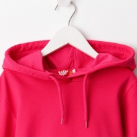 Толстовка для девочки, цвет бубль-гум, рост 122 см Толстовка для девочки, цвет бубль-гум, рост 122 см