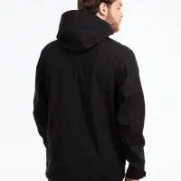 Куртка софтшелл мужская Patrol черная с синим, размер S