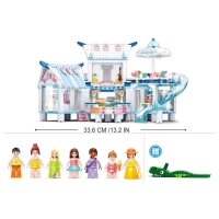 Конструктор Розовая мечта &laquo;Загородная вилла&raquo;, 938 деталей