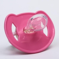 Соска - пустышка силиконовая ортодонтическая &laquo;Ракушка&raquo;, от 6 мес., цвет розовый