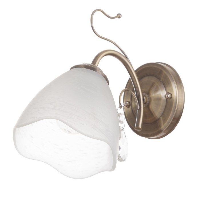 Бра Бра "Роуз" 1х40Вт Е27 Античная бронза 25х13х23см