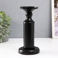 Подсвечник металл на 1 свечу d=7,5 см "Магнус" 10х10х21 см