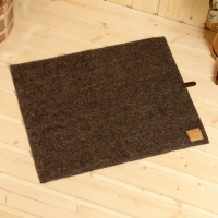 Набор банный "Старший по бане" шапка, коврик, рукавица Набор банный "Старший по бане" шапка, коврик, рукавица