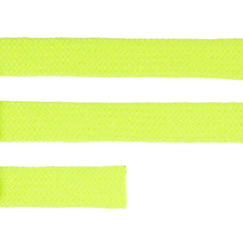 Плоский шнур Cord XL, желтый неон, 190 см