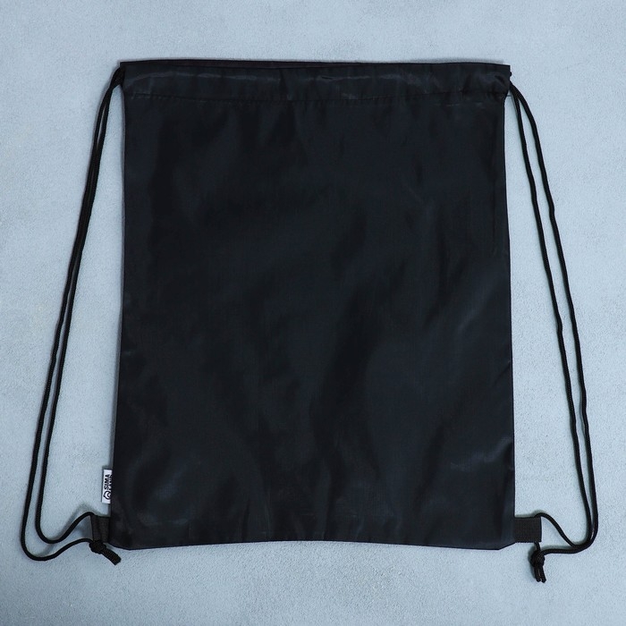 Мешок для обуви, болоньевый материал &laquo;1 сентября&raquo; цвет чёрный, 30 х 40 см