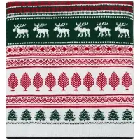 Шарф Mirakler, красный с зеленым Шарф Mirakler, красный с зеленым