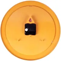 Часы настенные Vivid Large, оранжевые