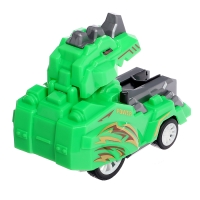 Набор волчков ULTRA SPIN «Дино», с устройством запуска, цвет зеленый Набор волчков ULTRA SPIN «Дино», с устройством запуска, цвет зеленый