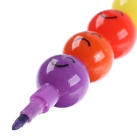 Набор для рисования: печать 3 шт., штемпельная подушка, карандаш 7 цветов, цвет голубой Набор для рисования: печать 3 шт., штемпельная подушка, карандаш 7 цветов, цвет голубой