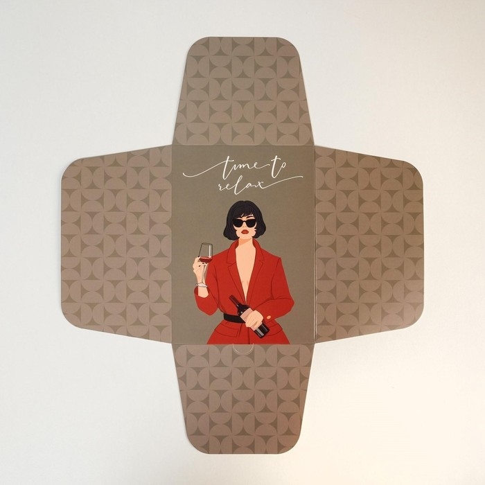 Коробка подарочная складная, упаковка, &laquo;GIRL&raquo;, 20 х 15 х 10 см