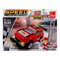 Конструктор Гонка &laquo;Тачка&raquo;, 255 деталей