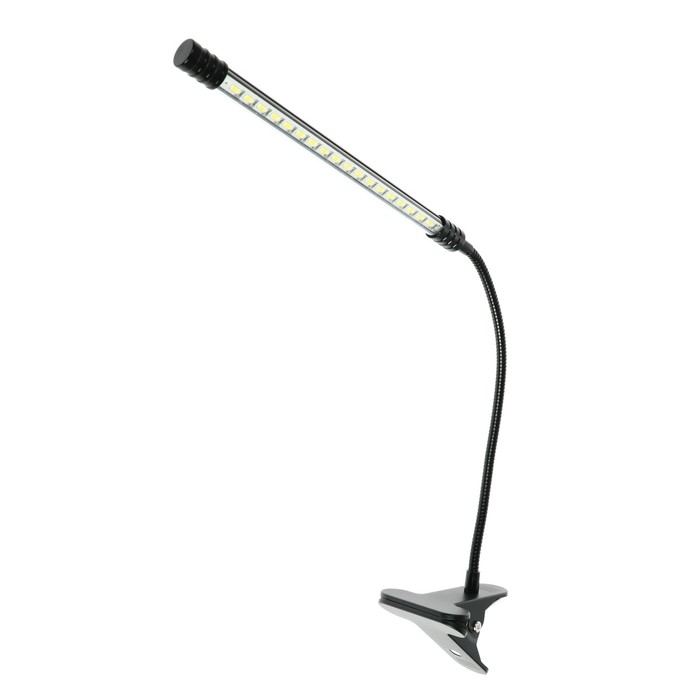 Фитосветильник светодиодный, 9 Вт, 250 мм, IP66, 5 В, USB, полноспектр., прищепка, таймер Фитосветильник светодиодный, 9 Вт, 250 мм, IP66, 5 В, USB, полноспектр., прищепка, таймер