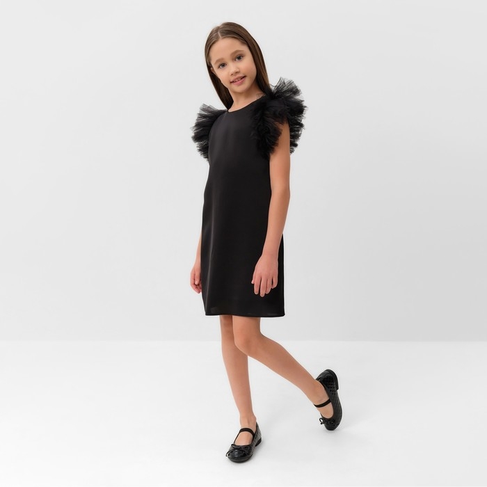 Платье нарядное детское MINAKU: PartyDress цвет черный, рост 152