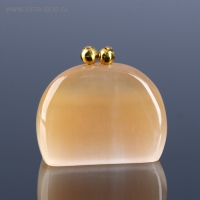 Сувенир &laquo;Кошелек долголетия&raquo;, 4 х4,5 см селенит