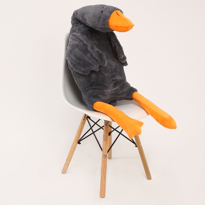 Мягкая игрушка &laquo;Гусь&raquo;, 130 см, цвет серый