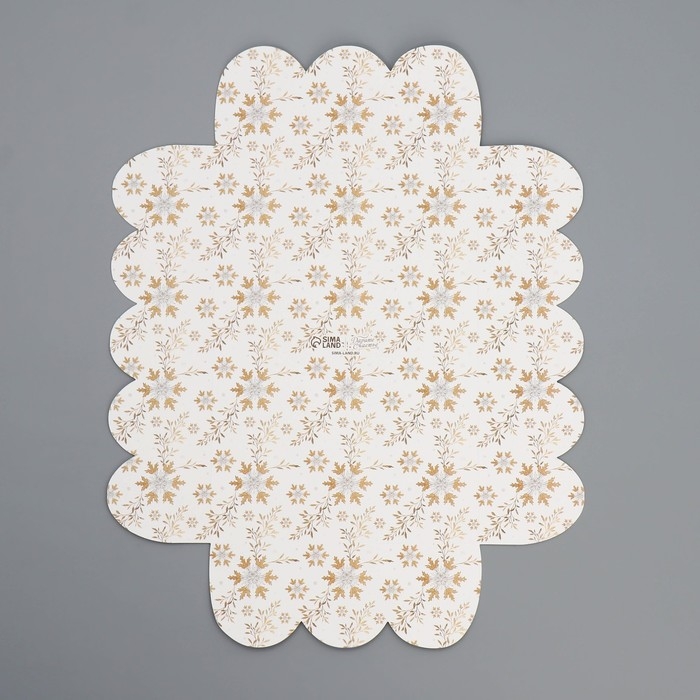 Коробка подарочная с PVC крышкой &laquo;Счастья в новом году&raquo;, 20 х 30 х 8 см, Новый год