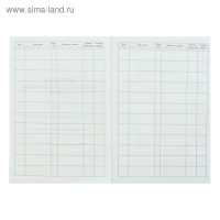 Журнал индивидуального обучения на дому А4, 24 листа, обложка мелованный картон 215 г/м&sup2;, блок писчая бумага 60 г/м&sup2;