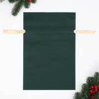 Новый год. Мешок подарочный "Рождественские мелочи" зелёный, 27 x 40 см Новый год. Мешок подарочный "Рождественские мелочи" зелёный, 27 x 40 см