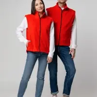 Жилет флисовый Manakin, красный, размер M/L