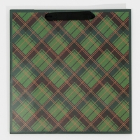 Пакет подарочный новогодний ламинированный квадратный &laquo;New Year&raquo;, 30 х 30 х 12 см, Новый год