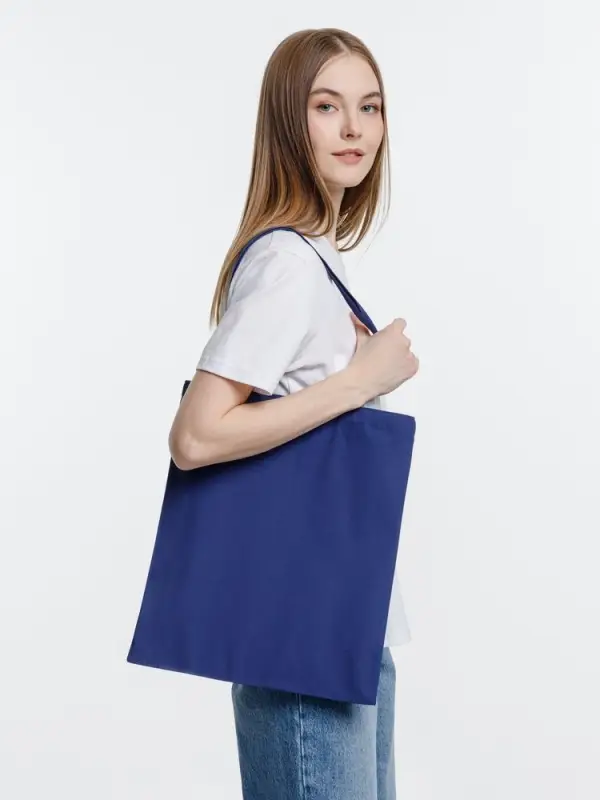 Холщовая сумка Neat 140, синяя Холщовая сумка Neat 140, синяя