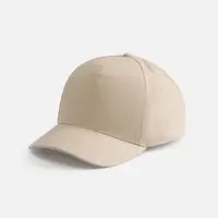 Бейсболка Long Beach, бежевая