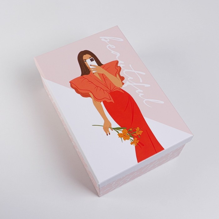 Набор коробок 6 в 1, упаковка подарочная, &laquo;Girls&raquo;, 20 х 12.5 х 7.5 ‒ 32.5 х 20 х 12.5 см