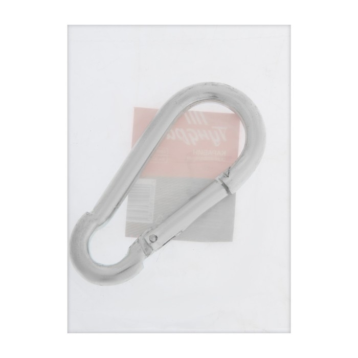 Карабин ТУНДРА krep, DIN5299С, 9х90 мм, оцинкованный, 1 шт. Карабин ТУНДРА krep, DIN5299С, 9х90 мм, оцинкованный, 1 шт.