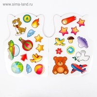 Раскраска с наклейками &laquo;Супергерои&raquo;, 16 стр.