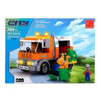 Конструктор &laquo;Мусоровоз&raquo;, 167 деталей