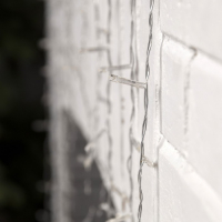 Гирлянда &laquo;Бахрома-арка&raquo; 1 &times; 1 м, IP20, прозрачная нить, 126 LED, свечение мульти, 8 режимов, 220 В