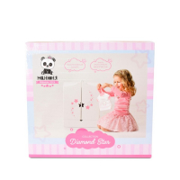 Игрушка детская: шкаф с дизайнерским звёздным принтом (коллекция &laquo;Diamond star&raquo;, белый)