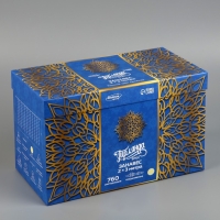 Гирлянда &laquo;Занавес&raquo; 2 &times; 3 м, IP44, УМС, тёмная нить, 760 LED, свечение тёплое белое, мерцание белым, 220 В