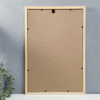 Фоторамка 30х45 см белое дерево № 5