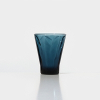 Стакан низкий стеклянный &laquo;Шетланд Скульптура&raquo;, 300 мл, цвет синий