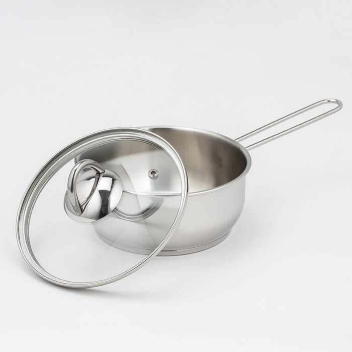 Набор посуды &laquo;Классика-прима&raquo;, 5 предметов: 4 кастрюли 1 л, 1,75 л, 3 л,5 л, сковорода 1 л, капсульное дно, индукция