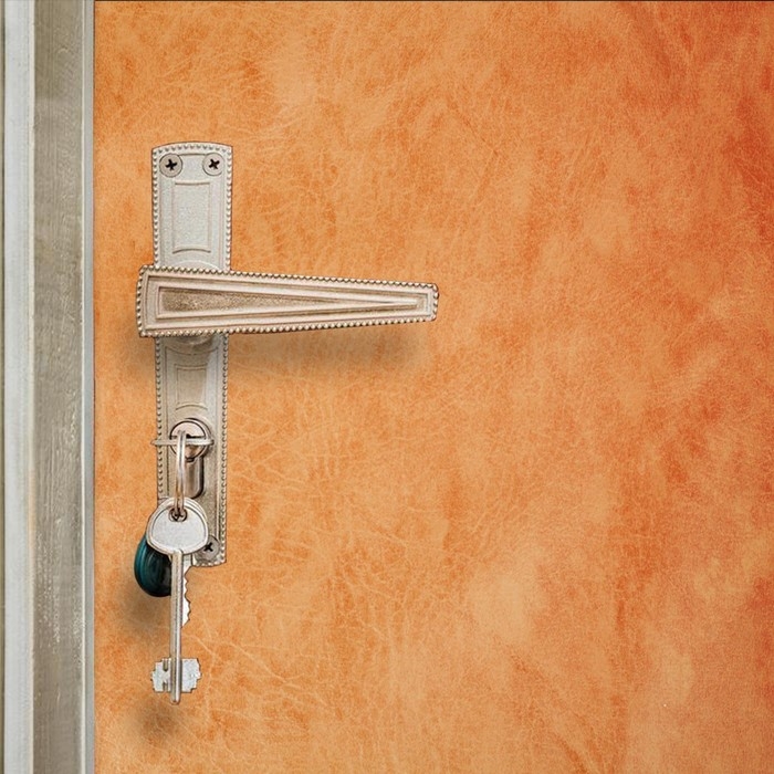 Комплект для обивки дверей, 1,1 &times; 2 м: иск.кожа, ватин 5 мм, гвозди, струна, МИКС, &laquo;Ватин&raquo;