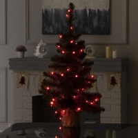 Умная гирлянда &laquo;Нить&raquo; 5 м роса, IP20, серебристая нить, 50 LED, управление с приложения, свечение RGB, USB