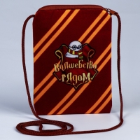 Сумка детская плюшевая "Волшебная сова" плоская Сумка детская плюшевая "Волшебная сова" плоская