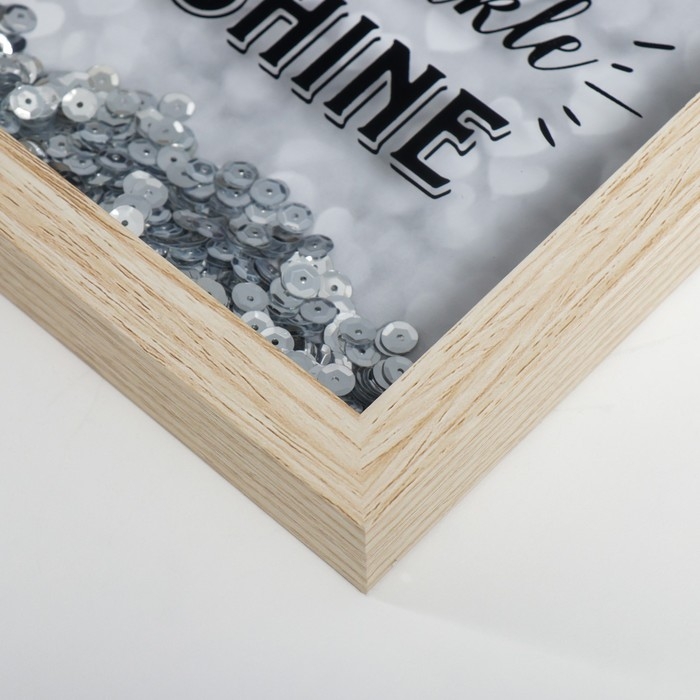 Фоторамка МДФ на 3 фото 13х18 см Фоторамка МДФ на 3 фото 13х18 см "Шейкер - Улыбка" 36х34х2 см