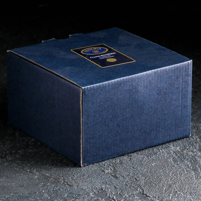 Салатник хрустальный на ножке, d=12.5 см