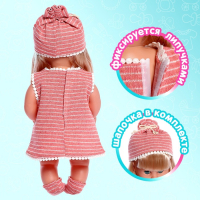 Одежда для пупса «Мой малыш» платье, шапочка, носочки Одежда для пупса «Мой малыш» платье, шапочка, носочки