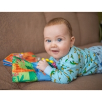 Книжка - шуршалка &laquo;Животные Африки&raquo; 14х16 см, Крошка Я