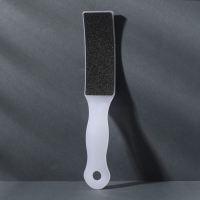 Пилка для ног, наждачная, двусторонняя, 22 см, цвет белый Пилка для ног, наждачная, двусторонняя, 22 см, цвет белый